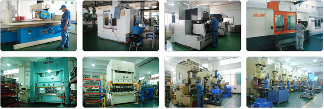 Progressive stamping process, metal stamping in China 
